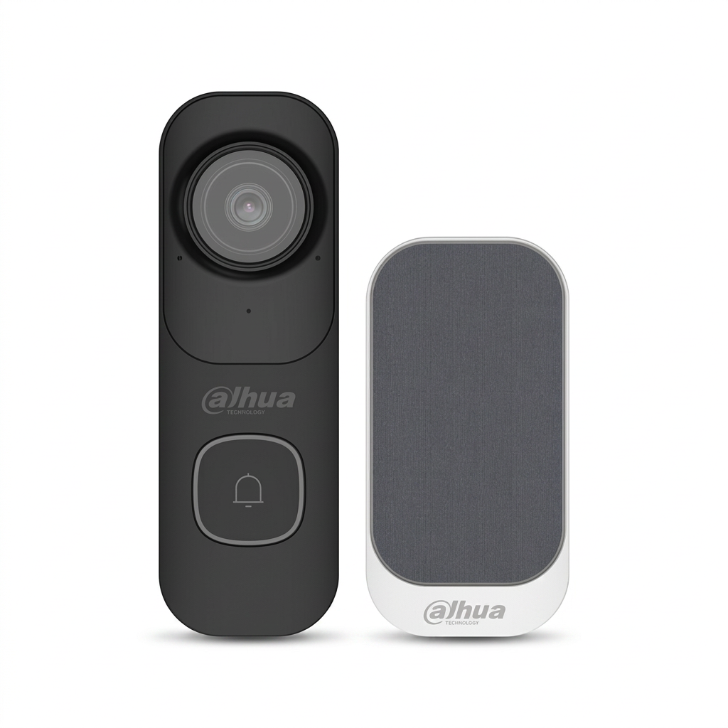 Visiophone WiFi extérieur, 4MP, WiFi 6, buzzer sans fil inclus