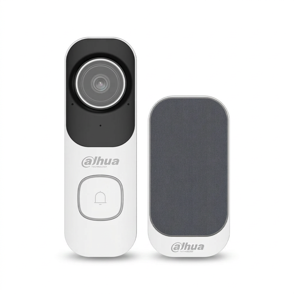 Sonnette vidéo extérieur, 4MP, WiFi 6, buzzer intérieur sans fil