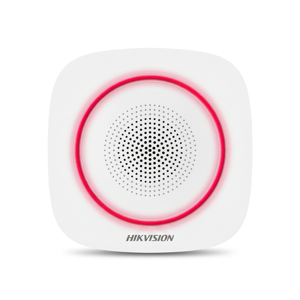 Sirène intérieure AX PRO - DS-PS1-I-WE(B)(Rouge) - By Demes