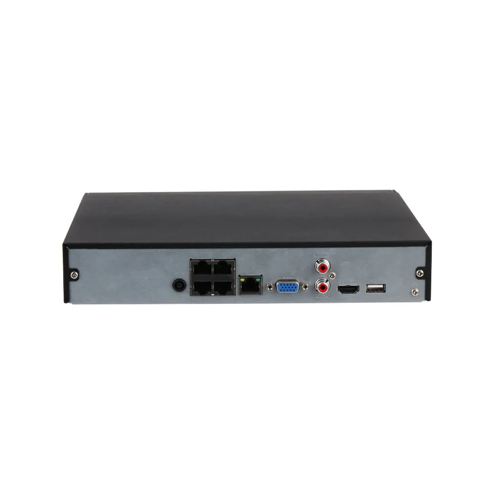Enregistreur NVR IP PoE, 4 voies, 4K, WizSense, IA détection