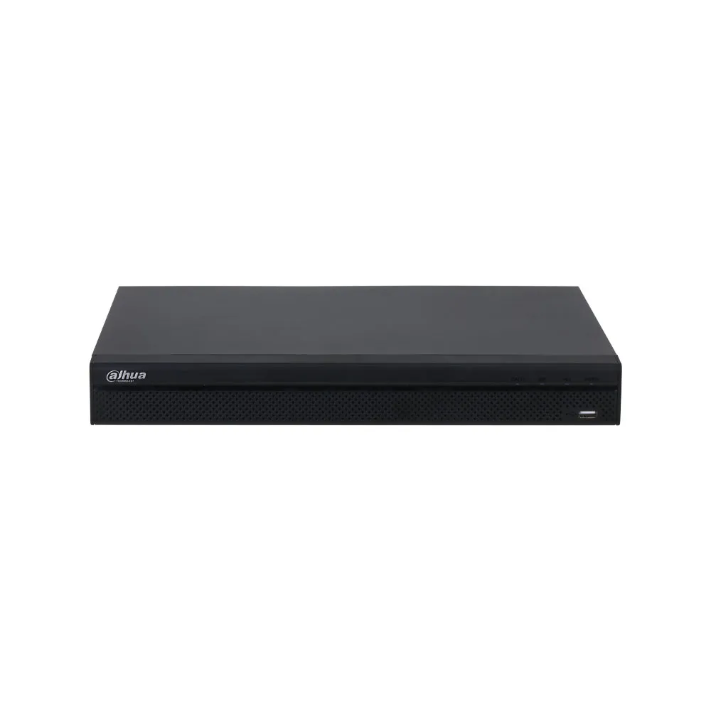 Enregistreur NVR PoE 16 voies, résolution 4K, 2 baies SATA, 160 Mbps