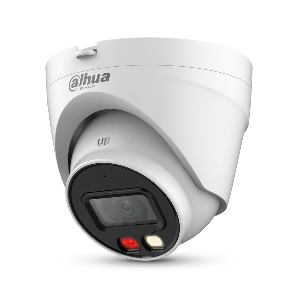Caméra dôme IP, intérieur-extérieur, 2MP, Smart Dual Light, 30m IR