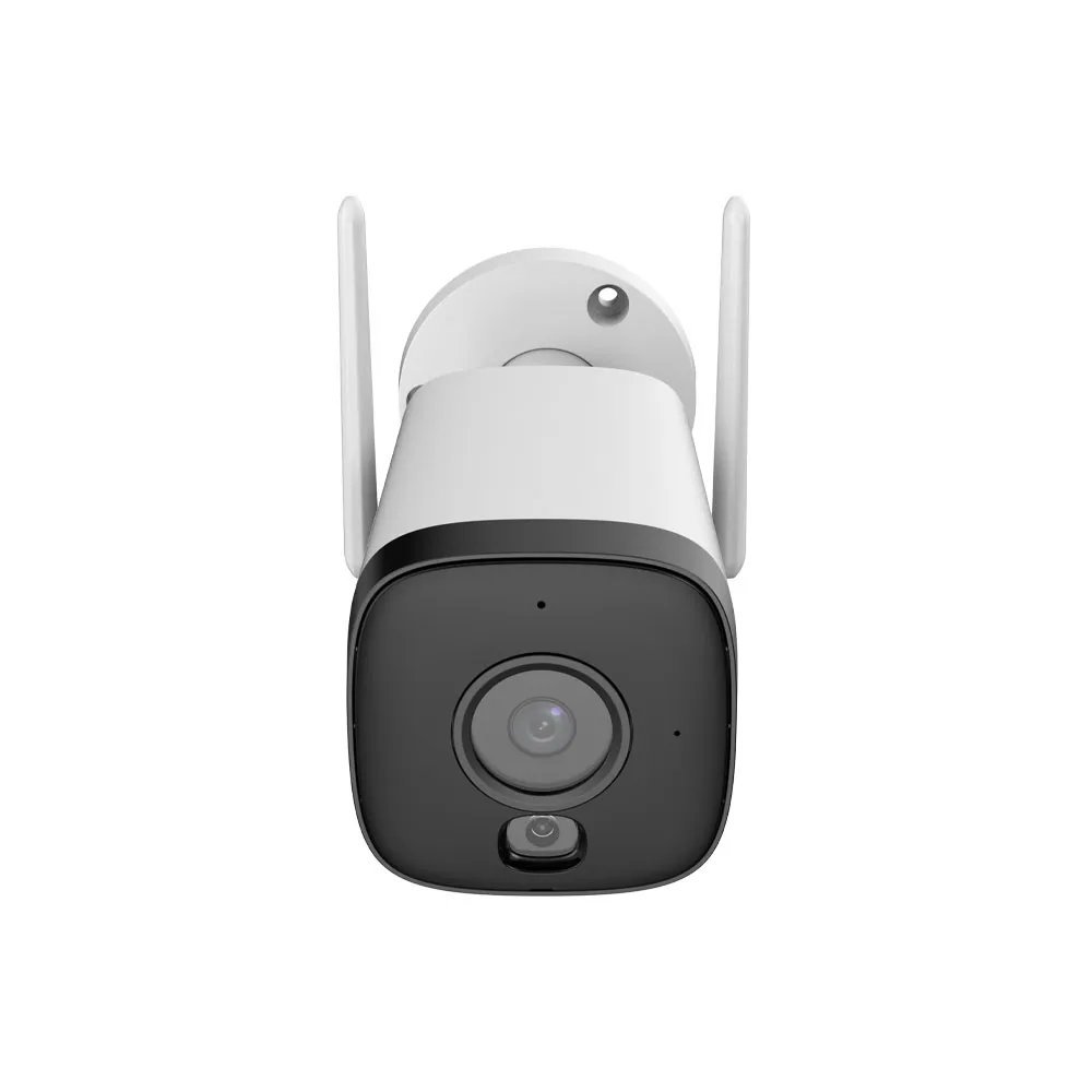 Caméra tube IP extérieur, 2MP, vision nocturne 30m, microphone, IP67