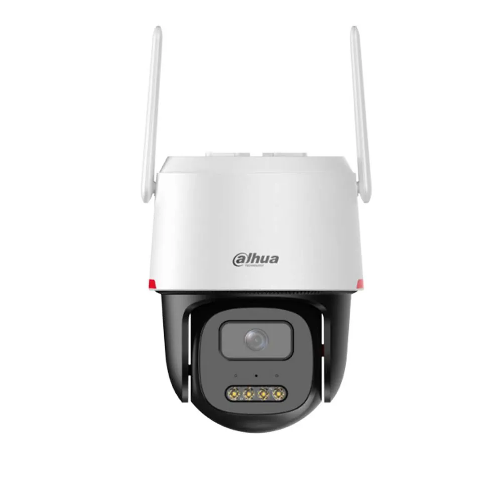 Caméra dôme PTZ, extérieur, résolution 3Mp, 4G LTE, panneau solaire 8W, 3MP