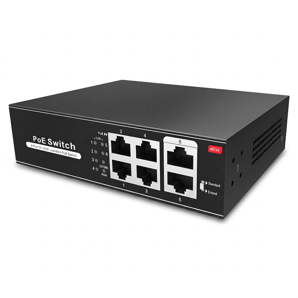 Switch PoE 4 Ports Haute Performance SafeStore