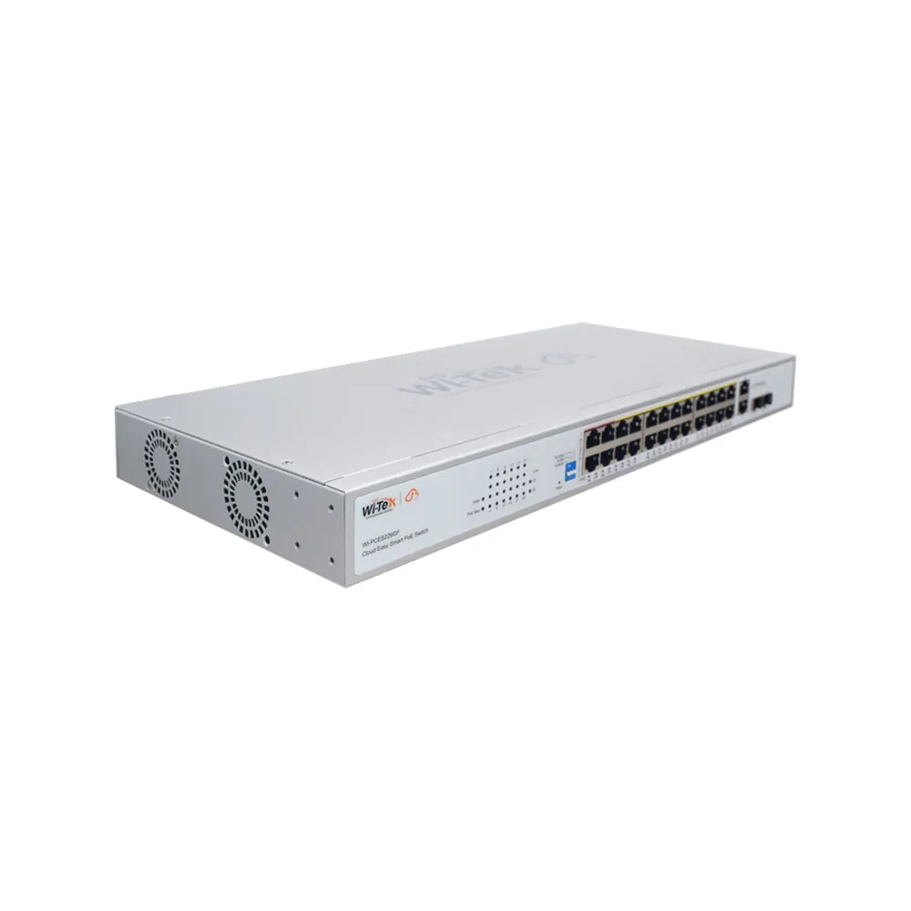 Switch commutateur administrable via cloud 24 PoE, 280W, 2 ports SFP Combo