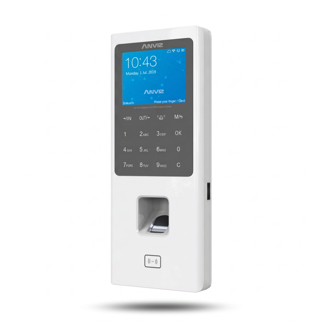 Lecteur biométrique W2 Pro avec écran couleur et lecteur RFID