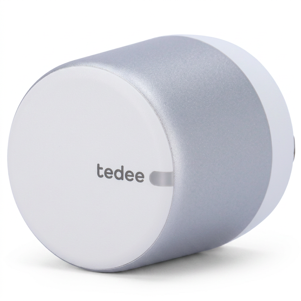 Serrure intelligente, intérieur, Bluetooth, cylindre européen, argent