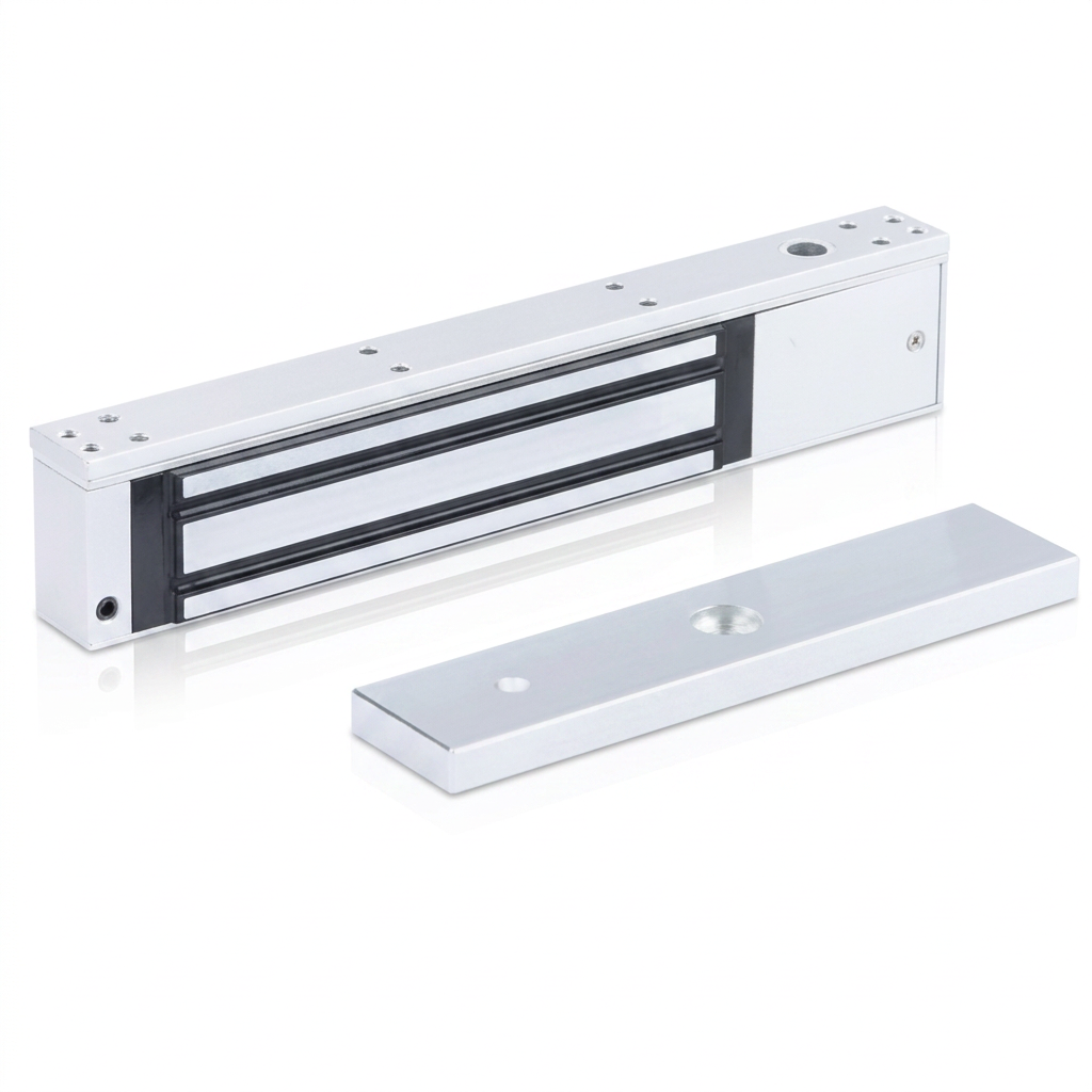 Ventouse électromagnétique, intérieur, force de rétention 280 kg, LED