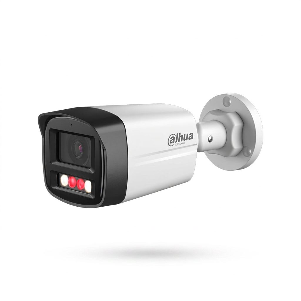 Caméra tube IP extérieur, 4MP, vision nocturne 50m, Smart Dual Light